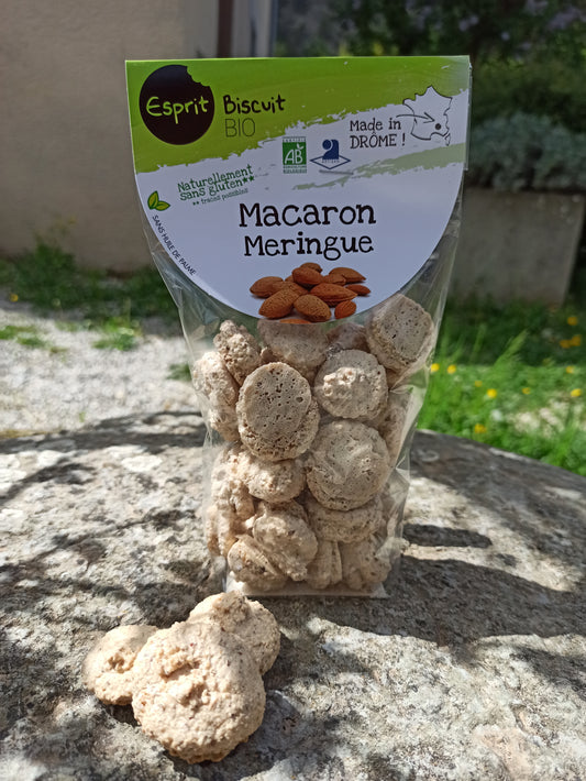 Macarons meringué Bio 100g