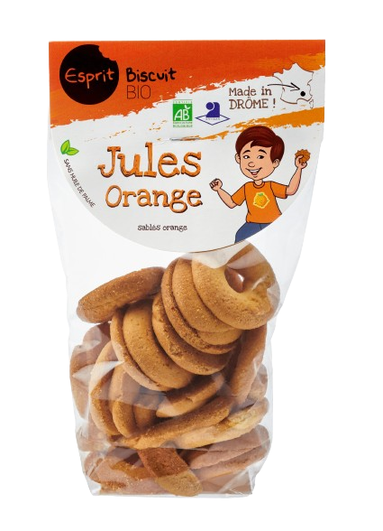 Sablé Jules Orange Bio 150g