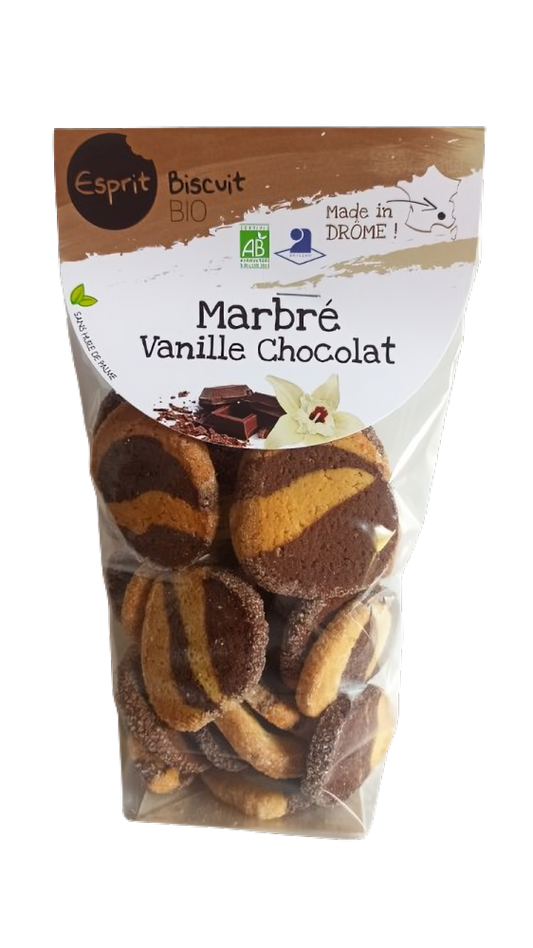 Marbré Vanille & Chocolat Bio 150g