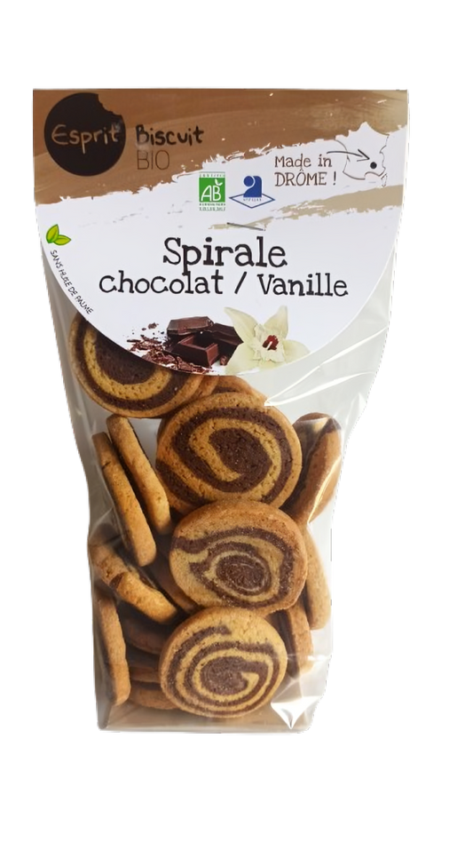 Spirale Vanille & Chocolat Bio 150g